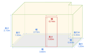 3.1畳のお部屋